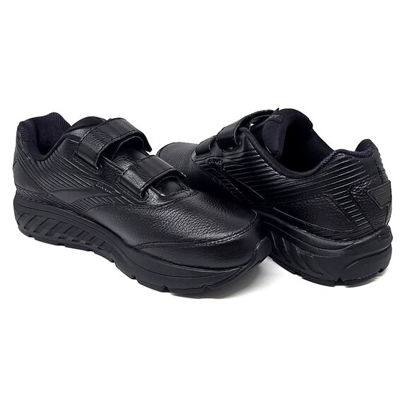 Brooks Addiction Walker V-Strap 2 Black Walking Shoe Women's Size 12D Wide - Picture 2 of 12